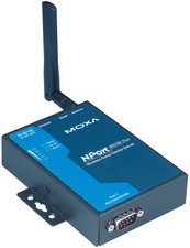 Image MOXA WLAN Serial Device Server, 1 x RS232/422/485 Port