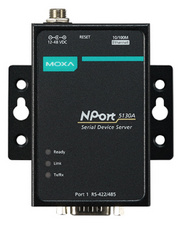 Image MOXA Serial Device Server, 1 Port, RS-422/485, Nport-5130A