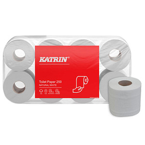 Image KATRIN Toilettenpapier 250 2-lagig 64 Rollen