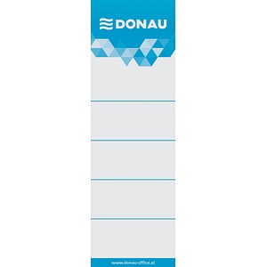 Image 20 DONAU Einsteck-Rückenschilder weiß für 7,5 cm Rückenbreite