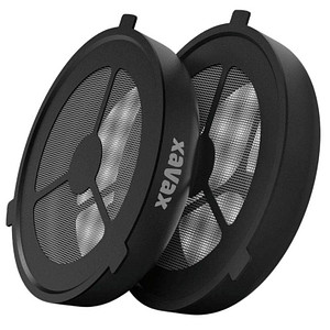 Image xavax® nachfüllbare Kaffeepads schwarz 2 St.