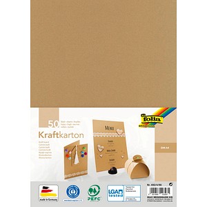 Image folia Kraftkarton, 230 g/qm, DIN A4, 50 Blatt