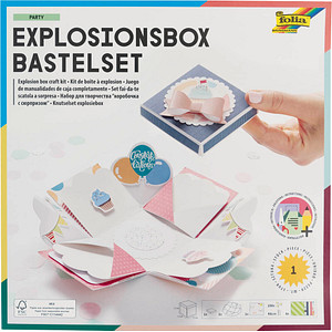 Image folia Explosionsbox-Bastelset "Happy Birthday