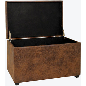 Image HAKU Möbel Sitztruhe 52824 braun Holz 58,0 cm