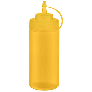 Image APS Quetschflasche, 490 ml, gelb, 6er Set