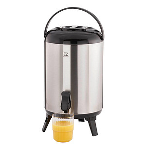 Image APS Isolier-Getränkespender schwarz, silber 9,5 l