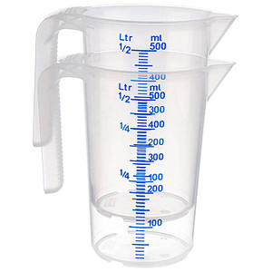 Image APS Messbecher STACKABLE, 0,5 Liter, transparent