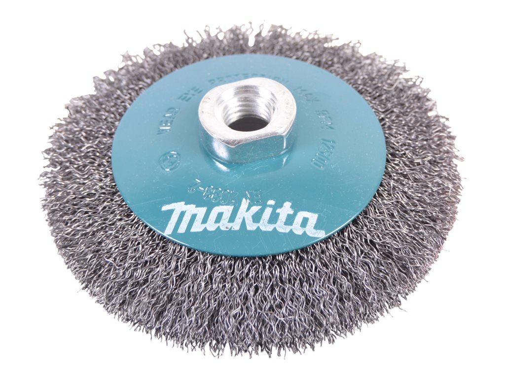 Image MAKITA - Rundbürste - für Farbe, Rost, Schweißkanten - 115 mm - M14