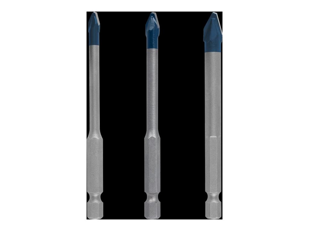Image BOSCH EXPERT HEX-9 2608900595 HardCeramic Bohrer 3tlg Set 5/6/8