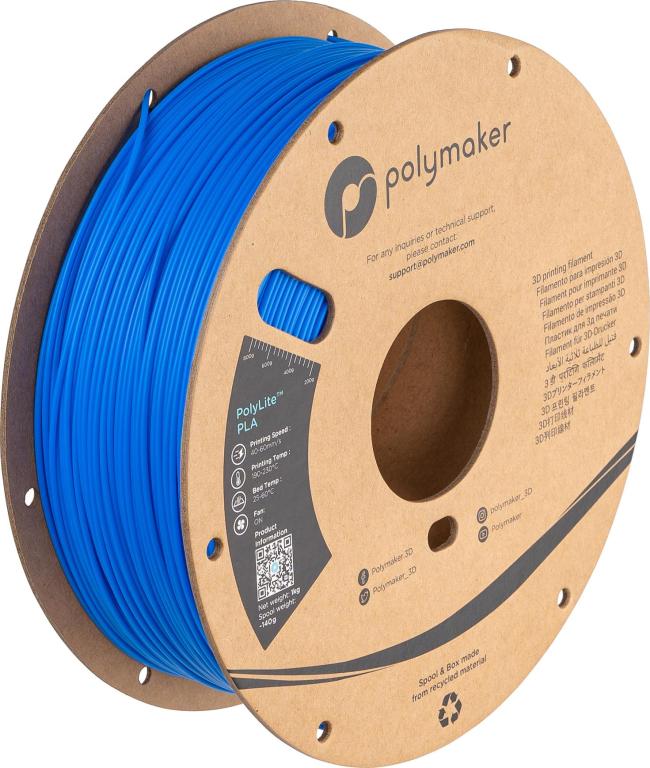 Image POLYMAKER PA02064 Filament PLA hohe Steifigkeit, hohe Zugfestigkeit 1.75 mm 100