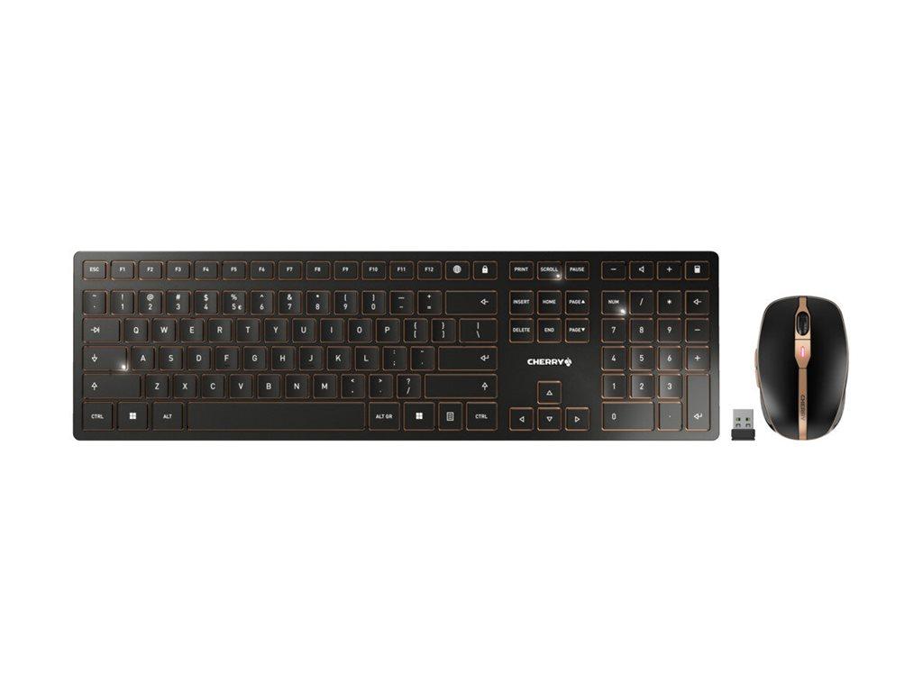 Image CHERRY DW 9100 SLIM EU Layout bronze/schwarz