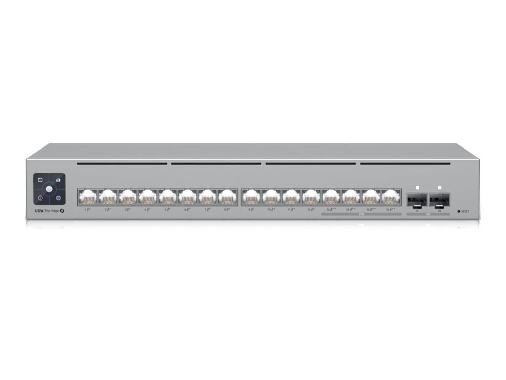 Image UBIQUITI NETWORKS Pro Max 16 PoE Managed Switch