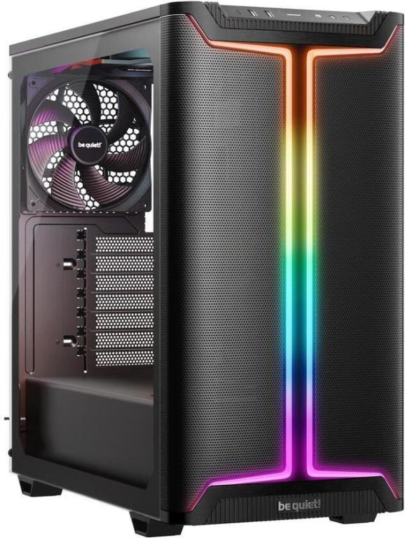 Image BE QUIET ! Pure Base 501 DX Black - Midi Tower - PC - Schwarz - ATX - micro