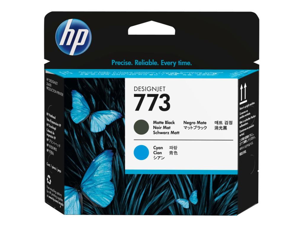 Image HP 773 Schwarz, Cyan Druckkopf