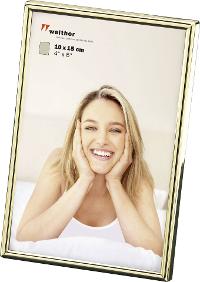 Image WALTHER Chloe 10x15 gold Portrait WD015G