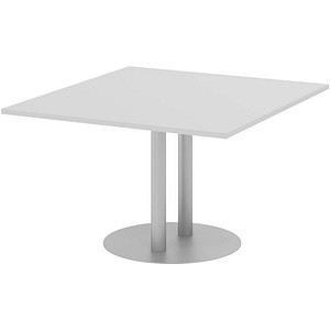 Image HAMMERBACHER Verbindungsplatte KT12S lichtgrau, silber rechteckig 120,0 x 130,0 x 74,0 cm