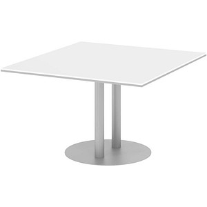 Image HAMMERBACHER Verbindungsplatte KT12S weiß, silber rechteckig 120,0 x 130,0 x 74,0 cm