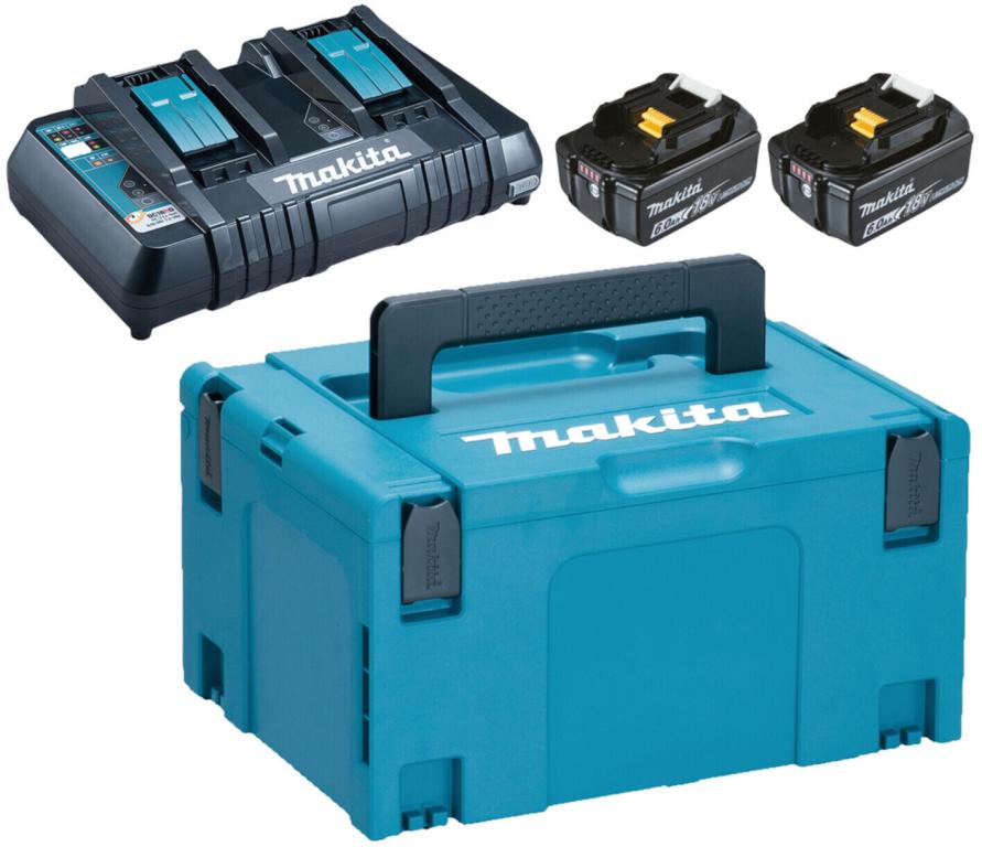 Image MAKITA Energy Kit 198077-8 2x BL1860B + DC18RD