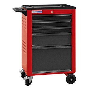 Image ADB Basic Werkstattwagen rot 5 Schubladen