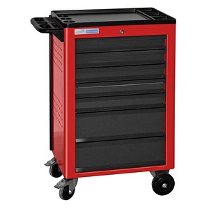 Image ADB Basic Werkstattwagen rot 7 Schubladen