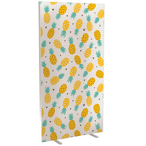 Image PAPERFLOW Trennwand easyScreen Tropical, 60725 bunt 94,0 x 173,4 cm