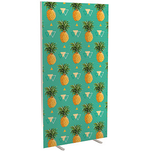 Image PAPERFLOW Trennwand easyScreen Tropical, 60693 bunt 94,0 x 173,4 cm