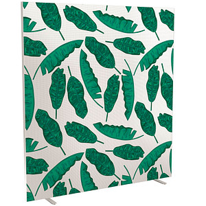 Image PAPERFLOW Trennwand easyScreen Tropical 60643 bunt 160,0 x 173,4 cm