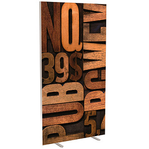 Image PAPERFLOW Trennwand easyScreen Industrial, 61195 bunt 94,0 x 173,4 cm