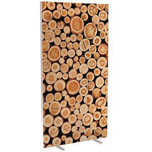 Image PAPERFLOW Trennwand easyScreen Industrial, 61805 bunt 94,0 x 173,4 cm