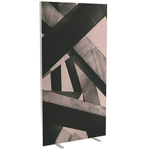 Image PAPERFLOW Trennwand easyScreen Industrial, 61163 bunt 94,0 x 173,4 cm