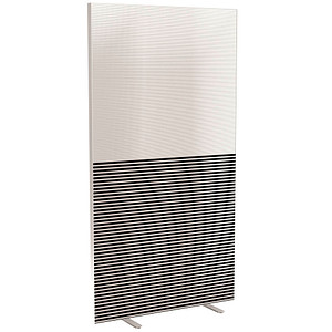 Image PAPERFLOW Trennwand easyScreen Black & White 62337 bunt 94,0 x 173,4 cm