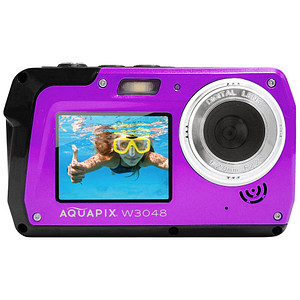 Image EASYPIX® W3048 EDGE Unterwasserkamera lila 13,0 Mio. Pixel