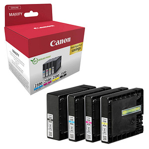 Image Canon PGI-2500 BK/C/M/Y  schwarz, cyan, magenta, gelb Druckerpatronen, 4er-Set