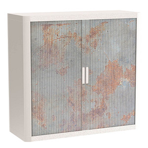 Image PAPERFLOW easyOffice Industrial Rollladenschrank 62529 1 Fachboden 110,0 x 41,5 x 104,0 cm