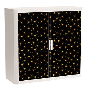 Image PAPERFLOW easyOffice Classic Chic Rollladenschrank 60008 1 Fachboden 110,0 x 41,5 x 104,0 cm