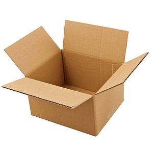 Image 20 Nestler Wellpapp-Faltkartons 1-wellig braun 22,0 x 19,0 x 13,7 cm Außenmaß
