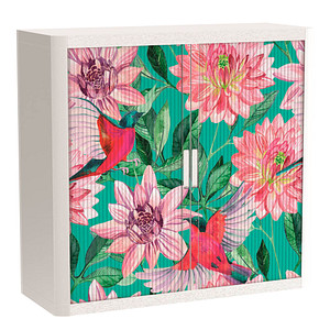 Image PAPERFLOW easyOffice Garden Factory Rollladenschrank 62416 2 Fachböden 110,0 x 41,5 x 104,0 cm