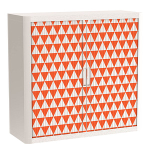 Image PAPERFLOW easyOffice Colour Rollladenschrank 60148 2 Fachböden 110,0 x 41,5 x 104,0 cm