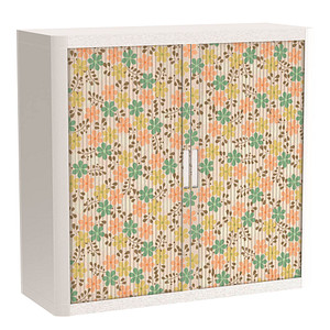Image PAPERFLOW easyOffice Garden Factory Rollladenschrank 60164 2 Fachböden 110,0 x 41,5 x 104,0 cm