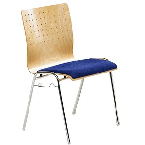 Image Mayer Stapelstuhl myARCADO 2118 01 26 396 blau Stoff