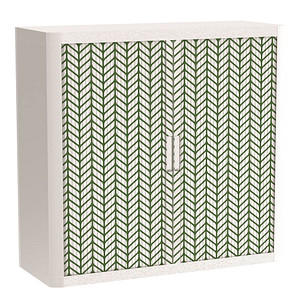 Image PAPERFLOW easyOffice Tropical Rollladenschrank 60628 2 Fachböden 110,0 x 41,5 x 104,0 cm
