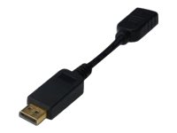 Image DIGITUS Adapterkabel, DP - HDMI Typ A, 0,15 m