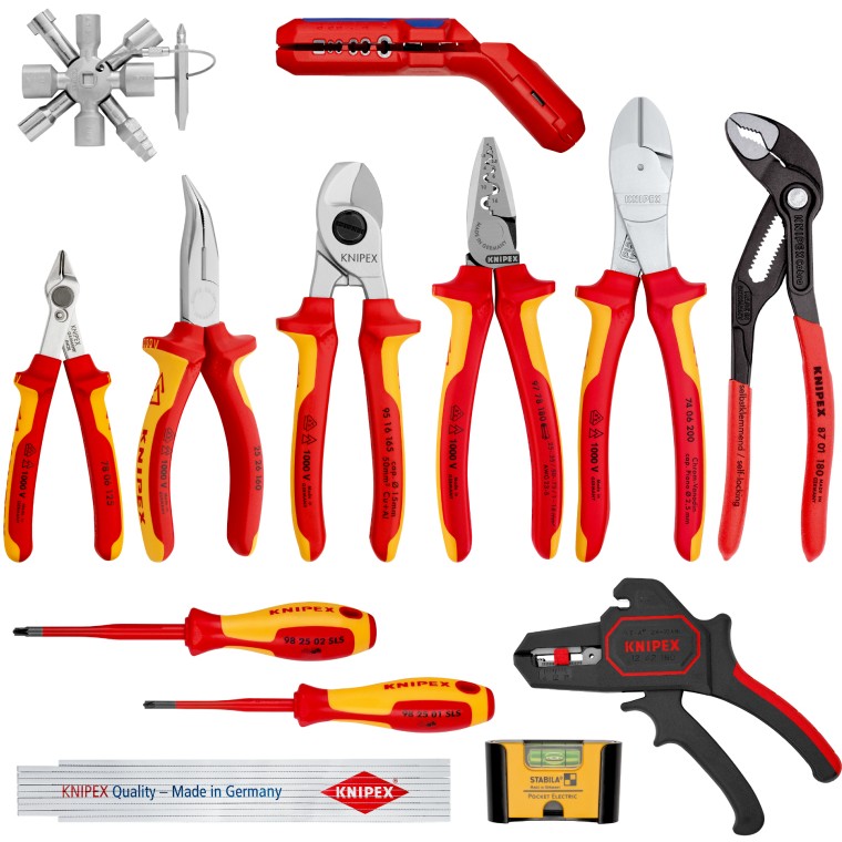 Image KNIPEX 00 20 90 V02 Zangen-Set 13teilig