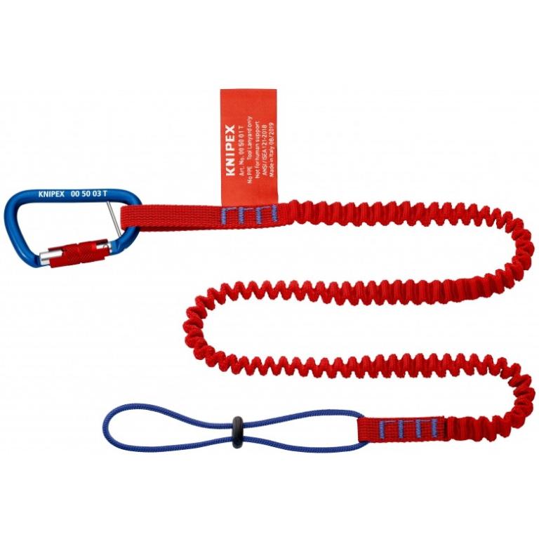 Image PRIMIUM Knipex 005005TBK Fangleine 0308604 m.Karabiner Werkzeug-Sicherungssystem