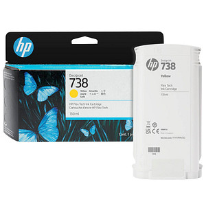 Image HP 738 (498N7A) gelb Druckerpatrone