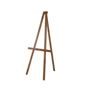 Image update displays Staffelei braun