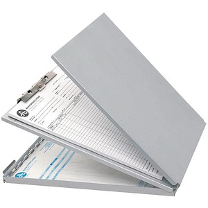 Image WESTCOTT Klemmbrett E-17002 00 DIN A4 silber Aluminium