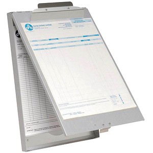 Image WESTCOTT Klemmbrett E-17003 00 DIN A4 silber Aluminium