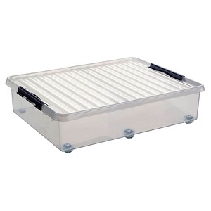 Image sunware Aufbewahrungsbox 60,0 l transparent, metall 50,0 x 80,0 x 20,0 cm