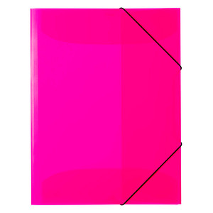 Image HERMA Schnellhefter, aus PP, DIN A4, neon-pink